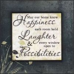 Plaque Knowing Happiness