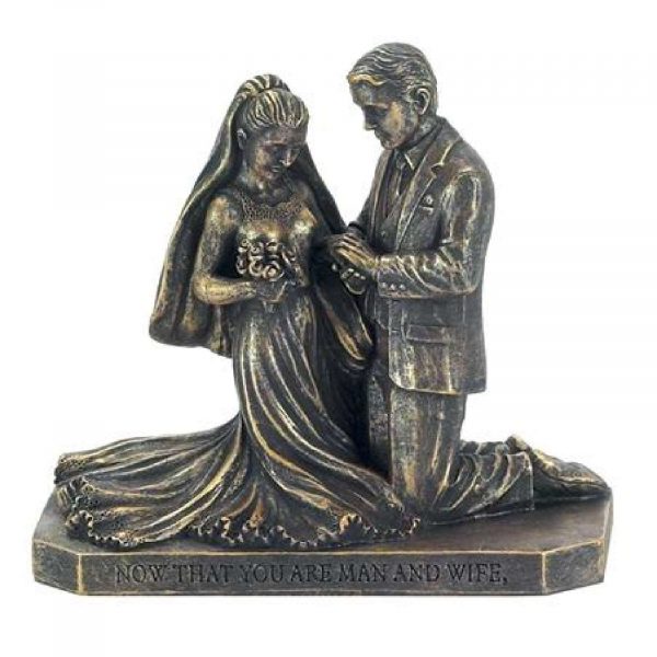Figurine -  Bride & Groom - Called To Pray