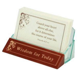 Promise Card Holders - Wisdom For Today