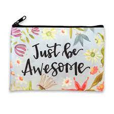 Just Be Awesome Coin Purse