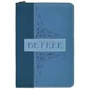 Divine Details 2020  Zippered Journal  Blue Be Free 