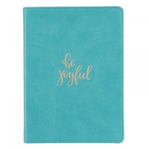 Journal Handy Teal Be Joyful
