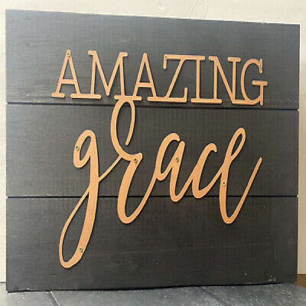 Amazing Grace Cpr Pallet Sign