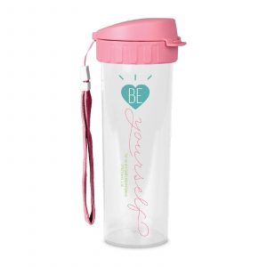 Water Bottle -  Plastic/acrylic - Be Yourself