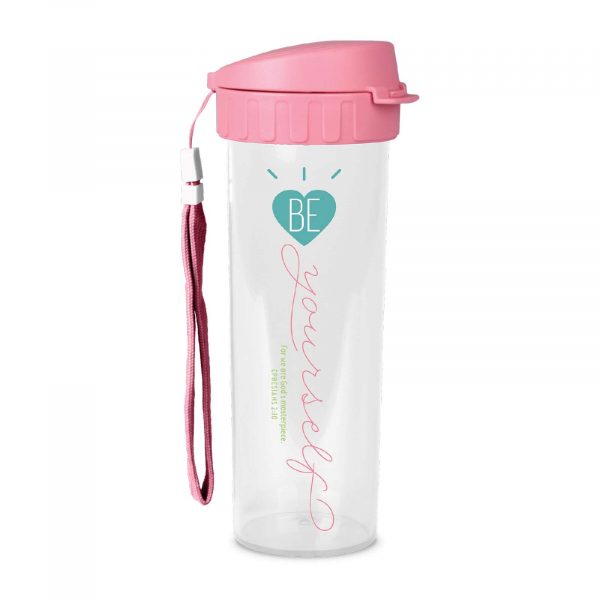 Water Bottle -  Plastic/acrylic - Be Yourself