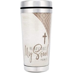 Travel Mugss -  He Restoreth My Soul