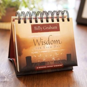 Perpetual Calendar  - Billy Graham - Wisdom For Each Day
