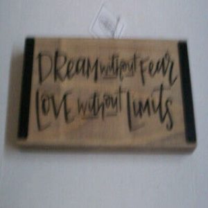 What I Love Most Emb Frm Sign