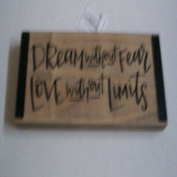 What I Love Most Emb Frm Sign