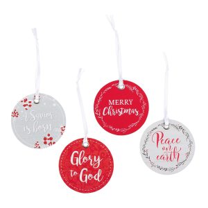 Gift Tags Assorted 16 pc Christmas